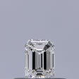 0.23 carat Emerald diamond E VS2 