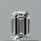 0.28 carat Emerald diamond F IF 