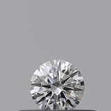 0.21 carat Round diamond F  IF Excellent