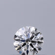 0.27 carat Round diamond D IF Excellent