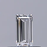 0.33 carat Baguette diamond D IF 