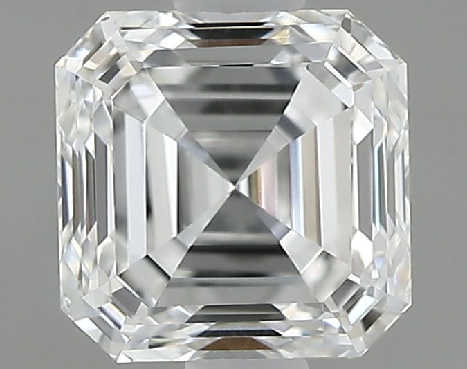 0.90 carat Asscher diamond F VVS1 
