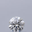 0.21 carat Round diamond E VS2 Excellent