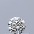 0.25 carat Round diamond G IF Excellent