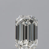 0.41 carat Emerald diamond F VVS2 VeryGood