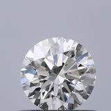0.53 carat Round diamond J IF Excellent