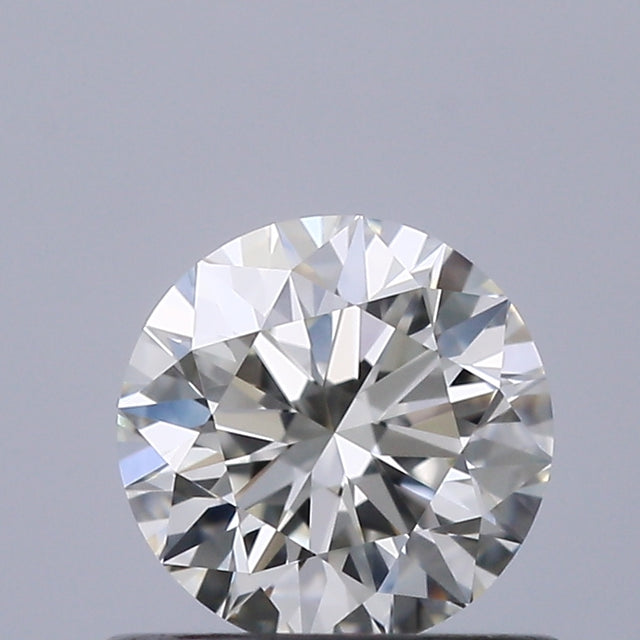 0.53 carat Round diamond J IF Excellent