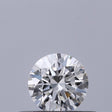 0.26 carat Round diamond E IF Excellent