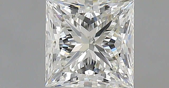 0.81 carat Princess diamond K SI1 