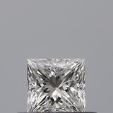 0.33 carat Princess diamond F VVS1 
