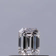 0.23 carat Emerald diamond F VVS1 