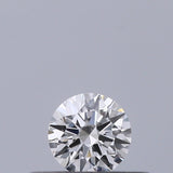 0.18 carat Round diamond E VVS1 Excellent