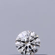 0.18 carat Round diamond H IF Excellent