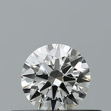 0.24 carat Round diamond D VVS2 Excellent