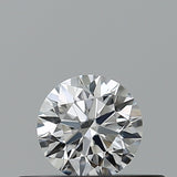 0.21 carat Round diamond D  VVS2 Excellent