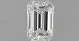 0.26 carat Emerald diamond F  VVS2