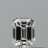 0.24 carat Emerald diamond F VVS1 