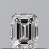 0.28 carat Emerald diamond D  VVS2