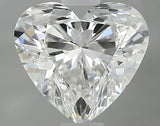 0.90 carat Heart diamond H SI1 