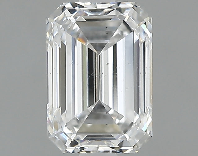 1.41 carat Emerald diamond D VS2 