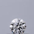 0.18 carat Round diamond E VVS2 Excellent