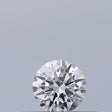 0.19 carat Round diamond D VS1 Excellent