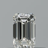 0.28 carat Emerald diamond F VVS2 