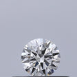 0.23 carat Round diamond E VS1 Excellent