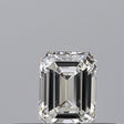 0.23 carat Emerald diamond E VVS2 