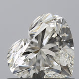 0.71 carat Heart diamond H IF Excellent
