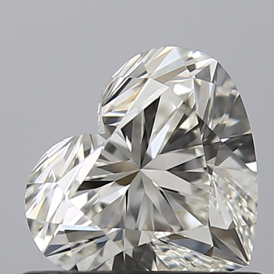 0.71 carat Heart diamond H IF Excellent