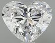 0.80 carat Heart diamond D VS2 