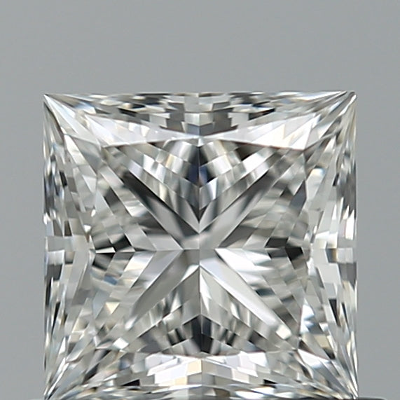 0.85 carat Princess diamond F VVS2 Excellent