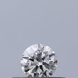0.18 carat Round diamond E VS2 Excellent