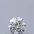 0.24 carat Round diamond E IF Excellent