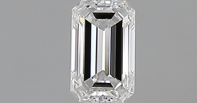 0.24 carat Emerald diamond F  VVS1