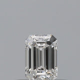 0.24 carat Emerald diamond F  VVS2