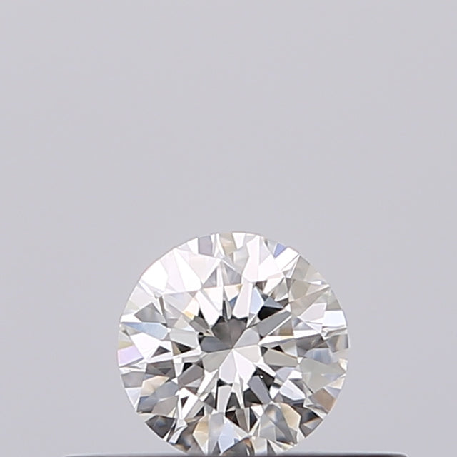 0.22 carat Round diamond E VVS2 Excellent
