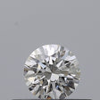0.25 carat Round diamond E VVS1 Excellent