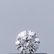 0.18 carat Round diamond D VS2 Excellent