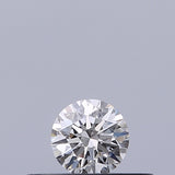 0.18 carat Round diamond F VVS2 Excellent
