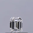 0.23 carat Emerald diamond F VVS1 