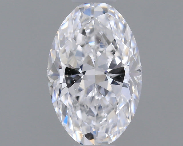 0.50 carat Oval diamond D SI1 