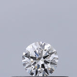 0.18 carat Round diamond D VVS2 Excellent