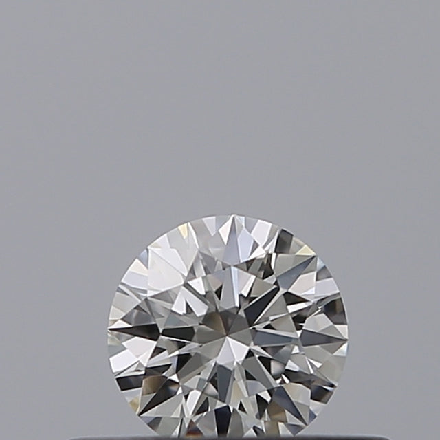 0.24 carat Round diamond E VVS2 Excellent