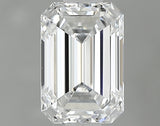 0.76 carat Emerald diamond E VS2 