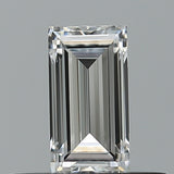 0.39 carat Baguette diamond D VVS1 