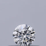 0.19 carat Round diamond E VVS1 Excellent