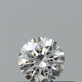 0.18 carat Round diamond E IF Excellent