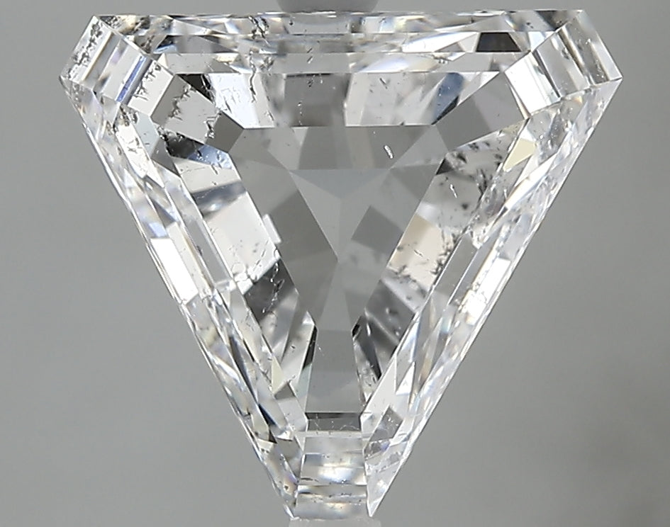 2.26 carat Triangle diamond E SI2 